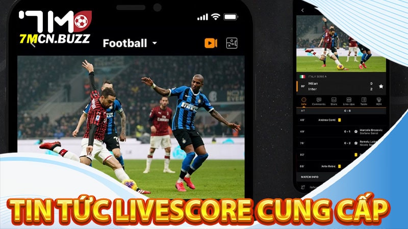 Tin tức mà livescore cung cấp cho khách hàng 