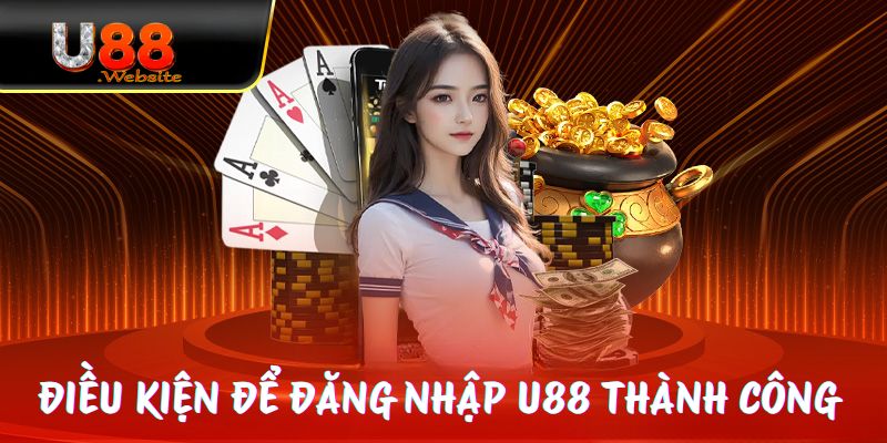 Điều kiện để đăng nhập U88 thành công tân thủ nên biết